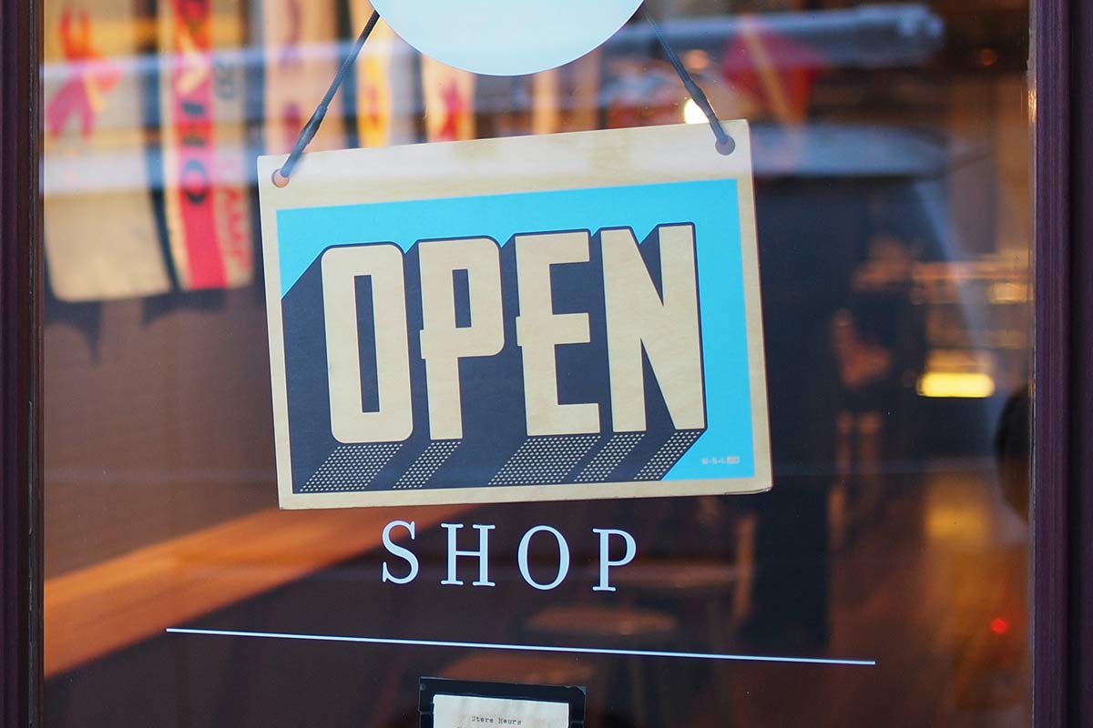open sign in store window when to use working capital for business